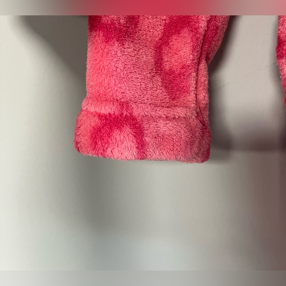 Pekkle Hooded Pink Cheetah Print Bath Robe, Toddler Girl Size 2/3,Cat Bath Robes - Picture 6 of 9